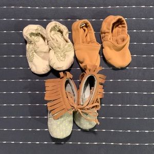Booties - 3 pairs - sold together
